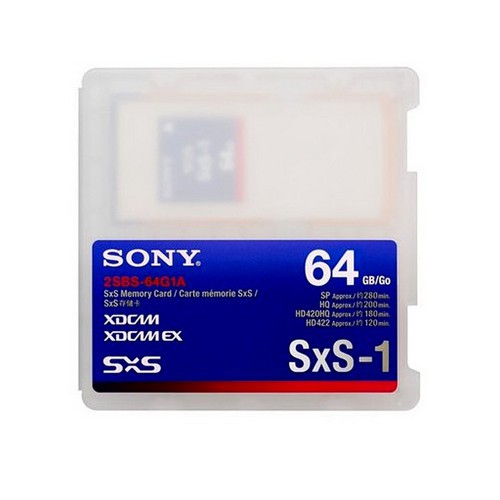 Sony SxS Memory Card 64GB Twin Pack