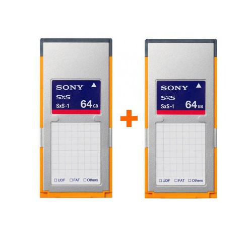 Sony SxS Memory Card 64GB Twin Pack